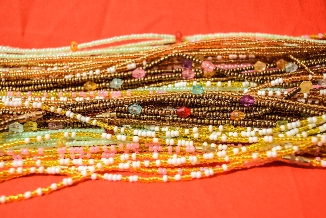 Multi Color Handmade Waist Beads
